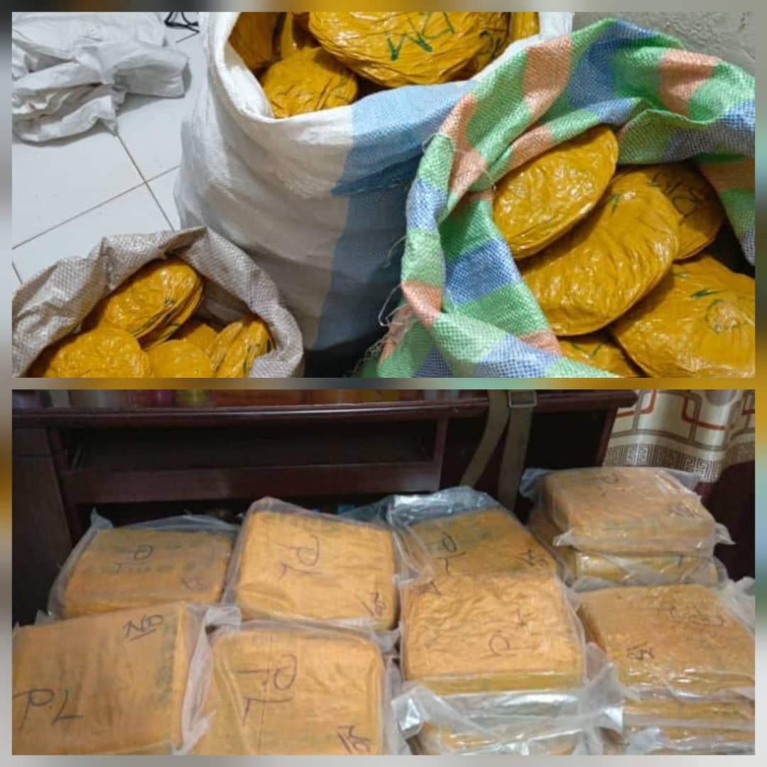 Lutte antidrogue : L'OCS saisit 255 briques de cannabis à Bamako